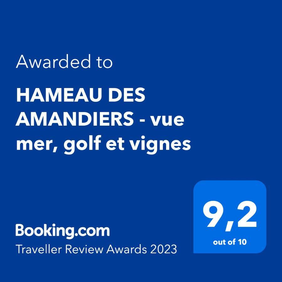 Апартаменти Hameau Des Amandiers - Vue Mer, Golf Et Vignes Сен-Сір-сюр-Мер Екстер'єр фото